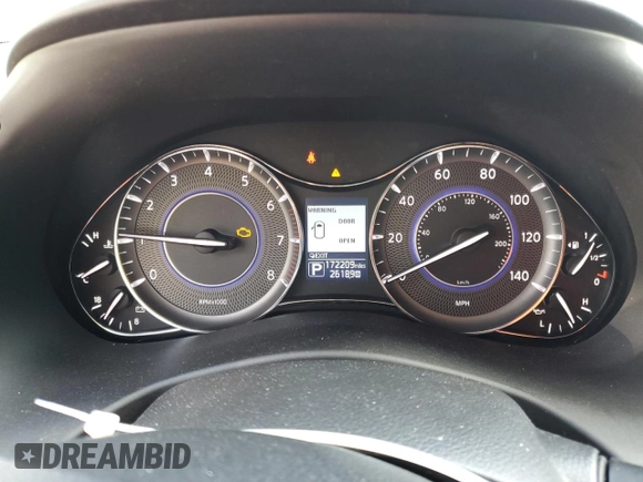 2015 Infiniti QX80 with VIN JN8AZ2NE2F9080582, listed as a Copart auction lot 53046475 with 172,209 mi miles and Salvage title. Bid and sale history available at DreamBid. Image 9.