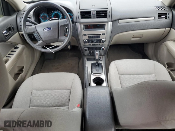 2010 Ford Fusion S with VIN 3FAHP0GAXAR266081, listed as a Copart auction lot 49902005 with 48,892 mi miles and Salvage Title. Bid and sale history available at carsss.com. Image 8.