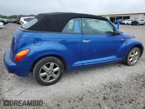 2005 Chrysler PT Cruiser Touring with VIN 3C3AY55E65T501455, listed as a Copart auction lot 61815515 with 123,828 mi miles and Salvage title. Bid and sale history available at DreamBid. Image 3.