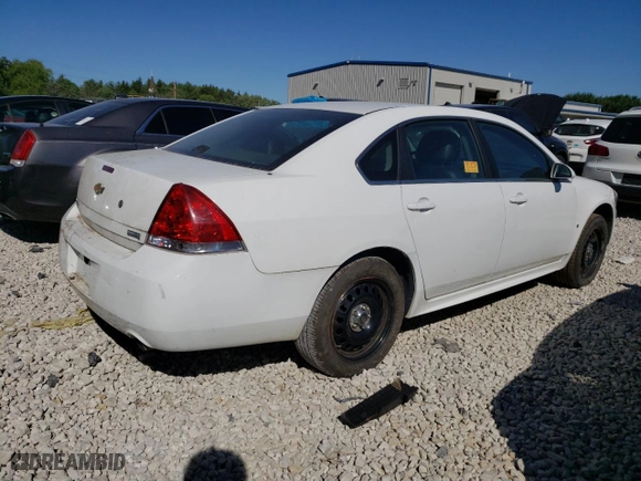 2012 Chevrolet Impala Police Police with VIN 2G1WD5E39C1221127, listed as a Copart auction lot 47788904 with 179,422 mi miles and Clean Title. Bid and sale history available at carsss.com. Image 3.