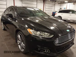 2013 Ford Fusion Titanium with VIN 3FA6P0K96DR215251, listed as a IAAI auction lot 42464287 with 110,599 mi miles and . Bid and sale history available at DreamBid. Image 1.