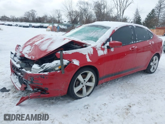 2015 Dodge Dart GT with VIN 1C3CDFEB4FD165702, listed as a IAAI auction lot 41612804 with 137,872 mi miles. Bid and sale history available at carsss.com. Image 17.
