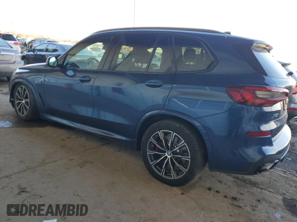 2023 BMW X5 xDrive45e with VIN 5UXTA6C08P9R64035, listed as a Copart auction lot 44251975 with 150,430 mi miles and Salvage title. Bid and sale history available at DreamBid. Image 2.