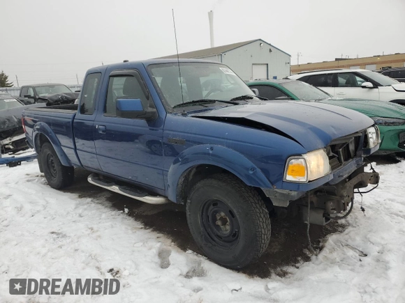 2010 Ford Ranger XLT with VIN 1FTKR4EEXAPA11364, listed as a Copart auction lot 87442744 with 132,229 mi miles and Salvage Title. Bid and sale history available at carsss.com. Image 4.