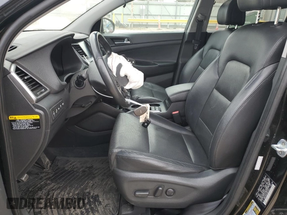2016 Hyundai Tucson Limited with VIN KM8J33A21GU216211, listed as a Copart auction lot 44120345 with Not Provided miles and Salvage Title. Bid and sale history available at DreamBid. Image 7.