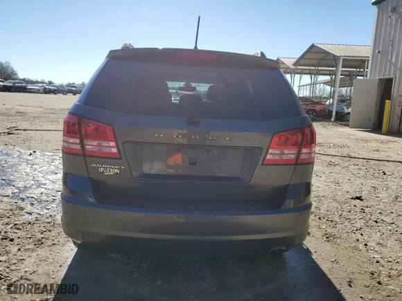 2019 Dodge Journey SE Value Pkg with VIN 3C4PDCAB7KT747038, listed as a Copart auction lot 87844425 with 118,019 mi miles and Salvage Title. Bid and sale history available at carsss.com. Image 6.
