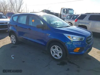2017 Ford Escape S with VIN 1FMCU0F76HUC01536, listed as a IAAI auction lot 41504326 with 101,908 mi miles. Bid and sale history available at carsss.com. Image 1.