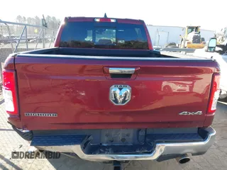 2019 Ram 1500 Big Horn/Lone Star with VIN 1C6SRFFT8KN870451, listed as a IAAI auction lot 41639815 with 100,924 mi miles. Bid and sale history available at carsss.com. Image 16.