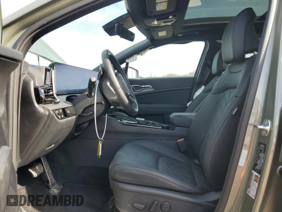 2025 Kia Sportage Plug-In Hybrid X-Line Prestige with VIN KNDPZDDH8S7175781, listed as a Copart auction lot 48715955 with 5,069 mi miles and Salvage Title. Bid and sale history available at carsss.com. Image 7.