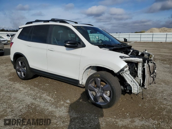 2020 Honda Passport Touring z VIN 5FNYF8H9XLB016652, wystawiony jako Copart lot #80346824 z przebiegiem 81 680 mil mil oraz Szkoda całkowita • Salvage title. Historia ofert i sprzedaży dostępna na DreamBid. Obrazek 4.