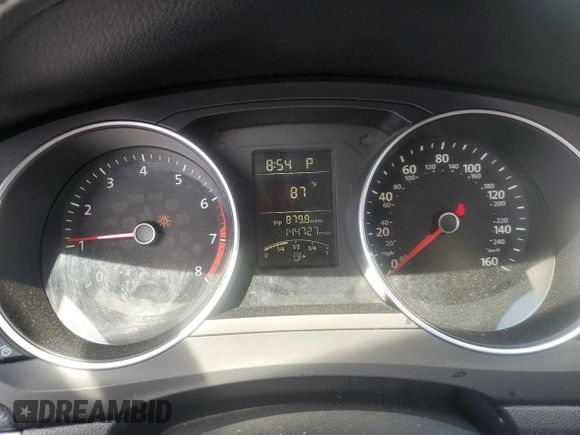 2015 Volkswagen Jetta SE с VIN 3VWD07AJ3FM221970, выставлен на аукционе Copart как лот 54586255 с пробегом 144 727 миль миль и Списание • Salvage title. История ставок и продаж доступна на DreamBid. Изображение 9.