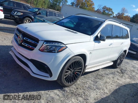 2018 Mercedes-Benz GLS 63 AMG с VIN 4JGDF7FE1JA996041, выставлен на аукционе IAAI как лот 40910494 с пробегом 69 159 миль миль и . История ставок и продаж доступна на DreamBid. Изображение 2.