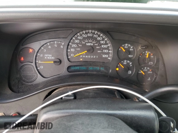 2006 GMC Sierra 1500 SLE1 z VIN 1GTEC19Z86Z214145, wystawiony jako Copart lot #45970025 z przebiegiem 201 978 mil mil oraz Szkoda całkowita • Salvage title. Historia ofert i sprzedaży dostępna na DreamBid. Obrazek 9.