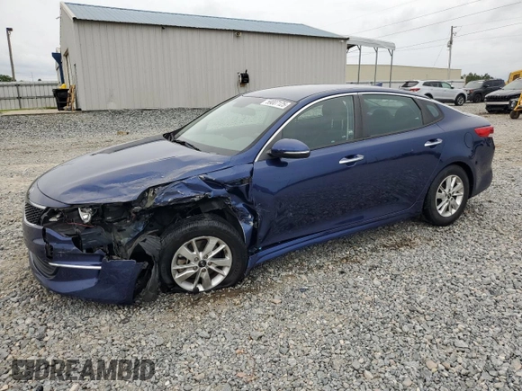 2018 Kia Optima LX z VIN 5XXGT4L35JG230104, wystawiony jako Copart lot #59007125 z przebiegiem 60 784 mil mil oraz Szkoda całkowita • Salvage title. Historia ofert i sprzedaży dostępna na DreamBid. Obrazek 1.
