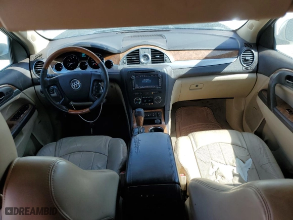 2012 Buick Enclave Premium with VIN 5GAKRDED4CJ287778, listed as a Copart auction lot 46943925 with 165,929 mi miles and Clean Title. Bid and sale history available at carsss.com. Image 8.