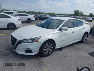 2019 Nissan Altima S with VIN 1N4BL4BV0KN322505, listed as a IAAI auction lot 42019163 with 144,039 mi miles and . Bid and sale history available at carsss.com. Image 2.