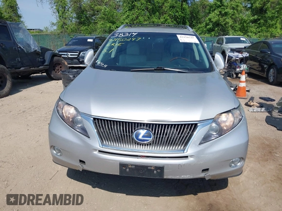 2010 Lexus RX 450h with VIN JTJBC1BA2A2412774, listed as a IAAI auction lot 42150247 with 148,920 mi miles and . Bid and sale history available at DreamBid. Image 13.