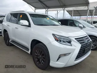 2020 Lexus GX 460 Premium z VIN JTJAM7BX4L5255492, wystawiony jako IAAI lot #41913425 z przebiegiem 33 684 mil mil oraz . Historia ofert i sprzedaży dostępna na DreamBid. Obrazek 1.