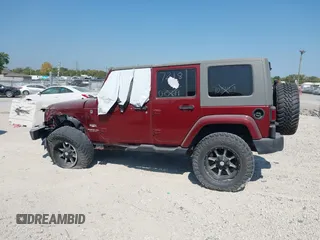 2008 Jeep Wrangler Unlimited Sahara with VIN 1J4GA591X8L537550, listed as a IAAI auction lot 40281739 with 145,388 mi miles and . Bid and sale history available at DreamBid. Image 14.