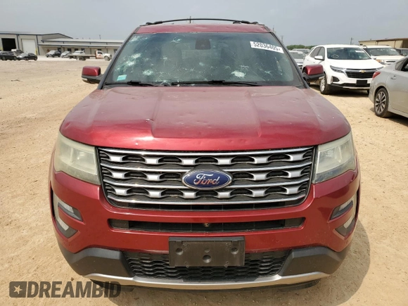 2016 Ford Explorer Limited with VIN 1FM5K7F87GGB41683, listed as a Copart auction lot 52036405 with 95,414 mi miles and Clean Title. Bid and sale history available at DreamBid. Image 5.