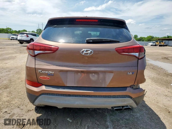 2017 Hyundai Tucson Sport with VIN KM8J33A29HU385636, listed as a Copart auction lot 58720035 with 137,120 mi miles and Clean title. Bid and sale history available at DreamBid. Image 6.
