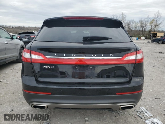 2017 Lincoln MKX Premiere with VIN 2LMPJ6JRXHBL46854, listed as a Copart auction lot 51508645 with 63,306 mi miles and Salvage Title. Bid and sale history available at carsss.com. Image 6.