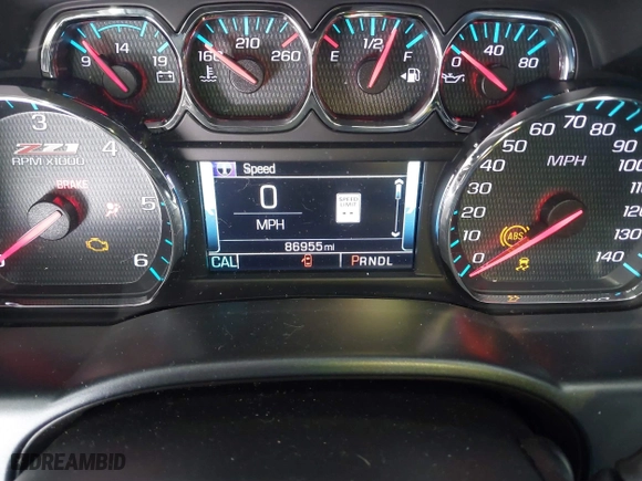 2018 Chevrolet Silverado 1500 LT with VIN 1GCVKRECXJZ202283, listed as a IAAI auction lot 41363873 with 86,955 mi miles. Bid and sale history available at carsss.com. Image 7.