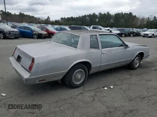 1986 Chevrolet Monte Carlo Sport SS с VIN 1G1GZ37H0GR172416, выставлен на аукционе Copart как лот 52832965 с пробегом 53 644 миль миль и Чистый • Clean title. История ставок и продаж доступна на DreamBid. Изображение 3.