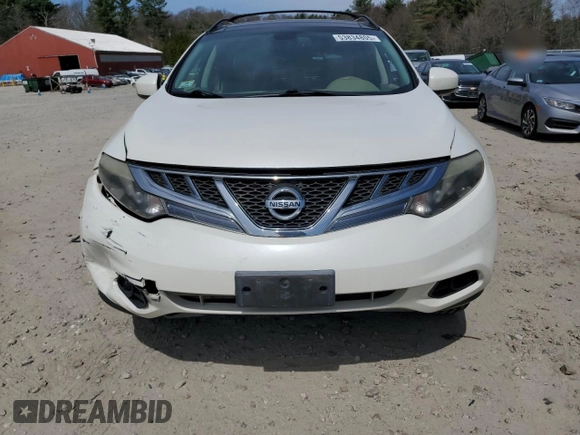 2012 Nissan Murano SV with VIN JN8AZ1MW4CW212694, listed as a Copart auction lot 53834805 with 160,334 mi miles and Clean Title. Bid and sale history available at carsss.com. Image 5.