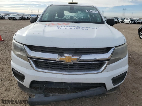 2019 Chevrolet Colorado 4WD Work Truck with VIN 1GCHTBEA7K1272128, listed as a Copart auction lot 45045575 with 159,874 mi miles and Salvage Title. Bid and sale history available at carsss.com. Image 5.
