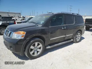 2014 Nissan Armada Platinum z VIN 5N1BA0ND2EN601787, wystawiony jako Copart lot #72133234 z przebiegiem 129 650 mil mil oraz Szkoda całkowita • Salvage title. Historia ofert i sprzedaży dostępna na DreamBid. Obrazek 1.
