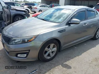 2015 Kia Optima LX with VIN 5XXGM4A71FG423232, listed as a IAAI auction lot 42054131 with 135,213 mi miles. Bid and sale history available at carsss.com. Image 17.