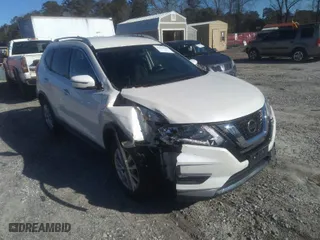 2017 Nissan Rogue S with VIN KNMAT2MV2HP616931, listed as a IAAI auction lot 41641121 with 90,824 mi miles. Bid and sale history available at carsss.com. Image 1.