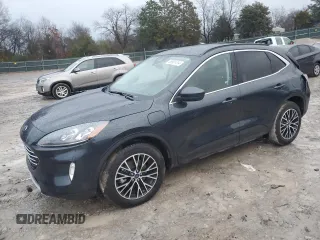 2022 Ford Escape Titanium Plug-In Hybrid with VIN 1FMCU0LZXNUA96971, listed as a Copart auction lot 85501414 with 17,275 mi miles and Salvage title. Bid and sale history available at DreamBid. Image 1.