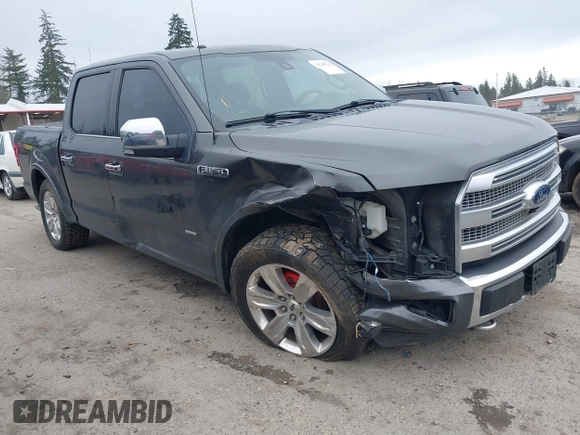 2015 Ford F-150 XLT with VIN 1FTEW1EGXFFC41635, listed as a IAAI auction lot 41765722 with 128,844 mi miles. Bid and sale history available at carsss.com. Image 1.
