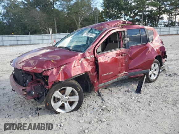 2011 Jeep Compass with VIN 1J4NT1FB4BD194839, listed as a Copart auction lot 73001014 with 113,050 mi miles and Salvage Title. Bid and sale history available at carsss.com. Image 1.