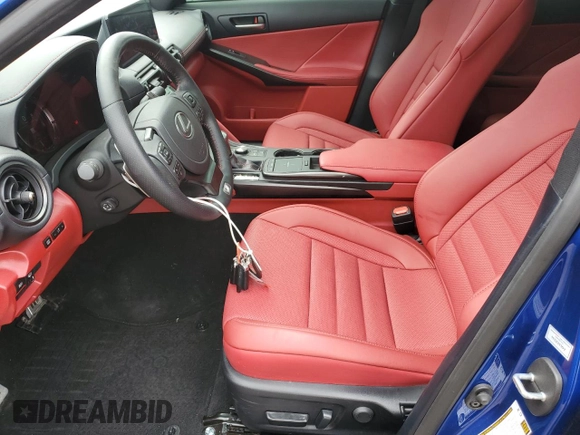 2024 Lexus IS 350 F Sport with VIN JTHGZ1E24R5035224, listed as a Copart auction lot 54204005 with 11,974 mi miles and Non repairable. Bid and sale history available at DreamBid. Image 7.