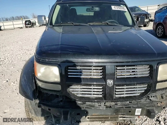 2011 Dodge Nitro Heat with VIN 1D4PU4GX7BW506263, listed as a Copart auction lot 47292095 with 210,980 mi miles and Salvage Title. Bid and sale history available at carsss.com. Image 11.
