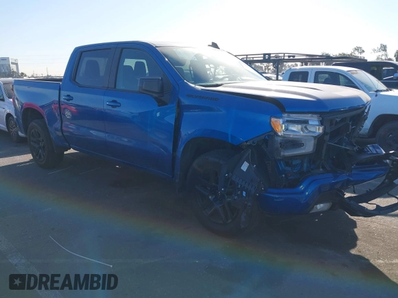 2024 Chevrolet Silverado 1500 with VIN 3GCPADEKXRG300554, listed as a IAAI auction lot 41314009 with 8,342 mi miles and . Bid and sale history available at DreamBid. Image 1.