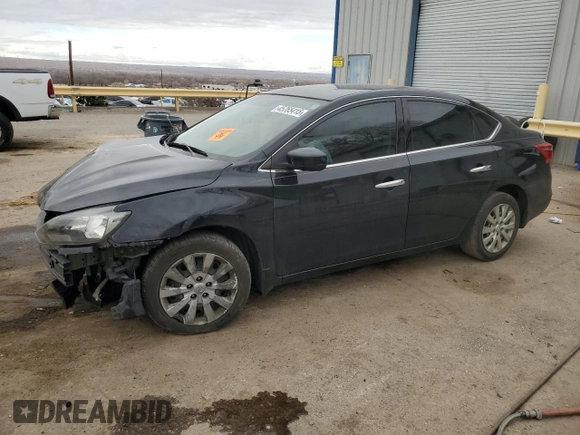 2017 Nissan Sentra S with VIN 3N1AB7AP8HY240954, listed as a Copart auction lot 45765415 with 146,459 mi miles and Salvage Title. Bid and sale history available at DreamBid. Image 1.