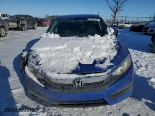 2017 Honda Civic Sedan LX with VIN 19XFC2F50HE027539, listed as a Copart auction lot 88356585 with 126,259 mi miles and Salvage Title. Bid and sale history available at carsss.com. Image 5.