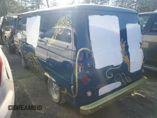 1966 Ford Econoline Cargo with VIN E14FH818088, listed as a Copart auction lot 72154424 with Not Provided miles and Salvage Title. Bid and sale history available at DreamBid. Image 2.