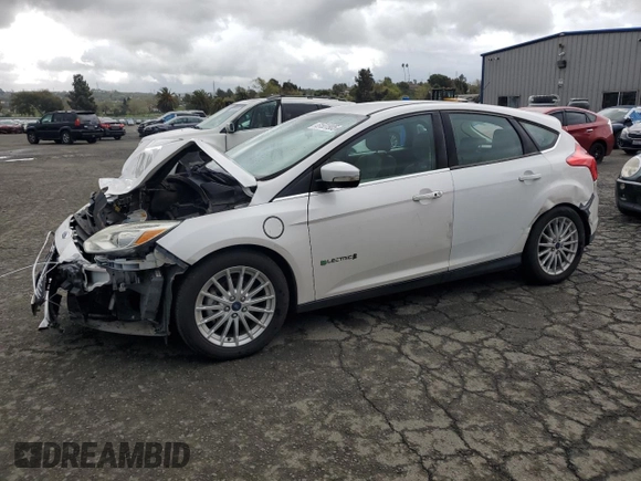 2014 Ford Focus Electric with VIN 1FADP3R48EL341890, listed as a Copart auction lot 51531905 with 76,393 mi miles and Salvage title. Bid and sale history available at DreamBid. Image 1.