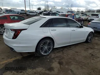 2019 Cadillac CT6 Sport AWD with VIN 1G6KP5R62KU132670, listed as a Copart auction lot 42539895 with 56,968 mi miles and Clean title. Bid and sale history available at DreamBid. Image 3.