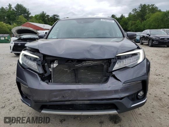 2020 Honda Pilot Touring 8-Passenger с VIN 5FNYF6H98LB052408, выставлен на аукционе Copart как лот 57807205 с пробегом 72 449 миль миль и Списание • Salvage title. История ставок и продаж доступна на DreamBid. Изображение 5.