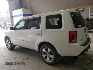 2012 Honda Pilot EX-L with VIN 5FNYF3H5XCB028347, listed as a Copart auction lot 46604945 with 207,003 mi miles and Salvage Title. Bid and sale history available at DreamBid. Image 2.