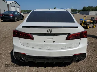 2020 Acura TLX w/Technology Pkg with VIN 19UUB3F49LA800223, listed as a Copart auction lot 68310694 with 0 mi miles and Clean Title. Bid and sale history available at carsss.com. Image 6.