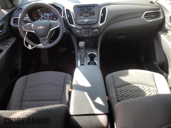 2024 Chevrolet Equinox LT with VIN 3GNAXKEG6RL254191, listed as a Copart auction lot 50173035 with 15,584 mi miles and Salvage Title. Bid and sale history available at DreamBid. Image 8.