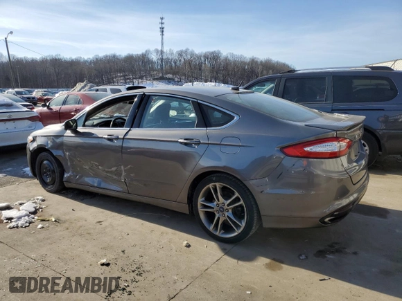 2014 Ford Fusion Titanium с VIN 3FA6P0K91ER218320, выставлен на аукционе Copart как лот 41871285 с пробегом 80 151 миль миль и На запчасти • Non repairable. История ставок и продаж доступна на DreamBid. Изображение 2.
