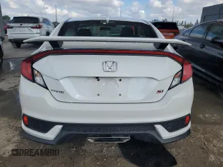 2020 Honda Civic Si with VIN 2HGFC3A58LH751216, listed as a Copart auction lot 51181445 with Not Provided miles and Salvage Title. Bid and sale history available at DreamBid. Image 6.